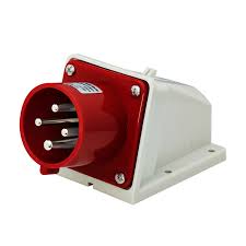 industrial socket 32a 4pin wall type